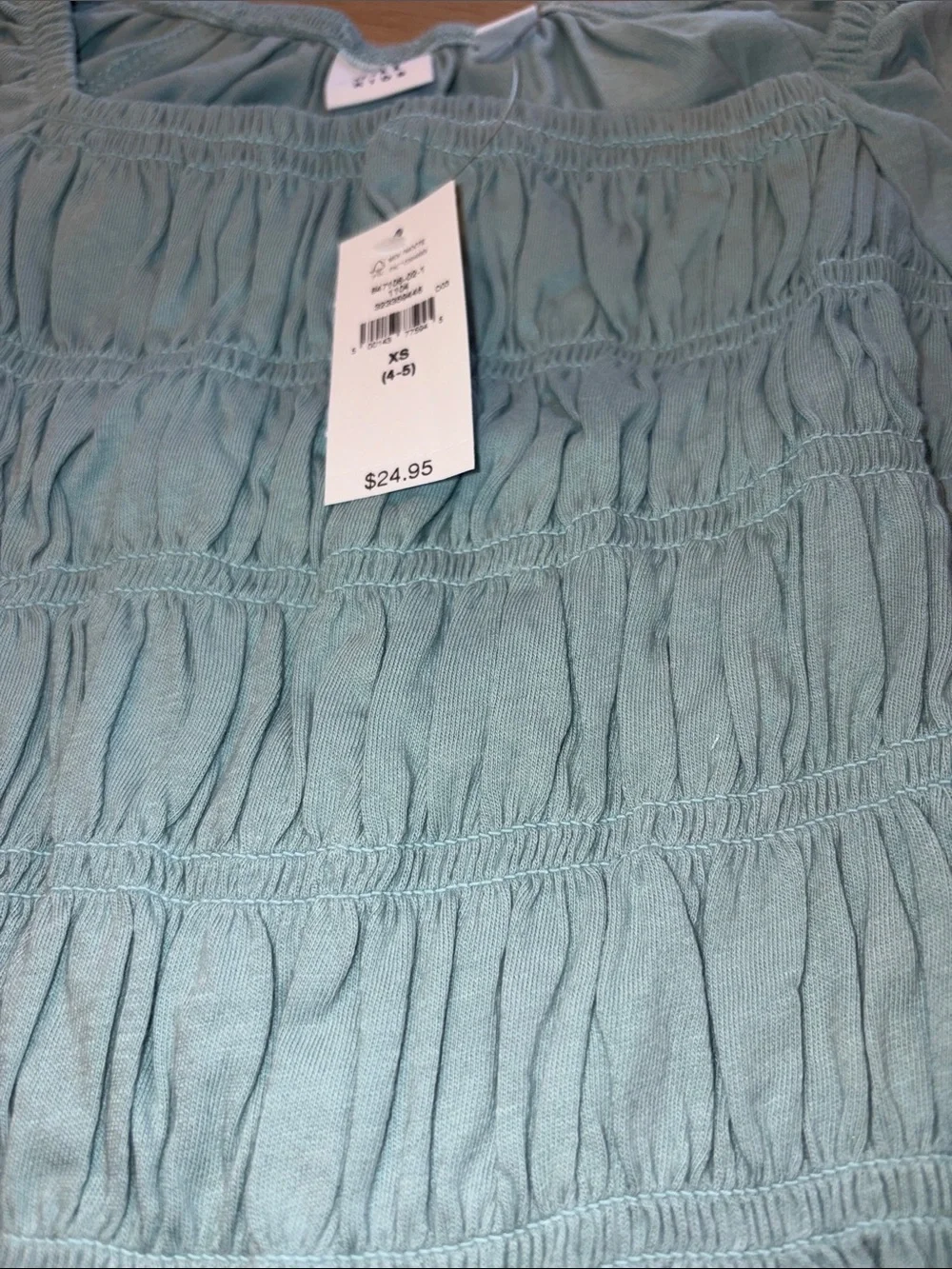 Set of Three NWT Gap Girls Smocked Long Tops and Graphic T-Shirt